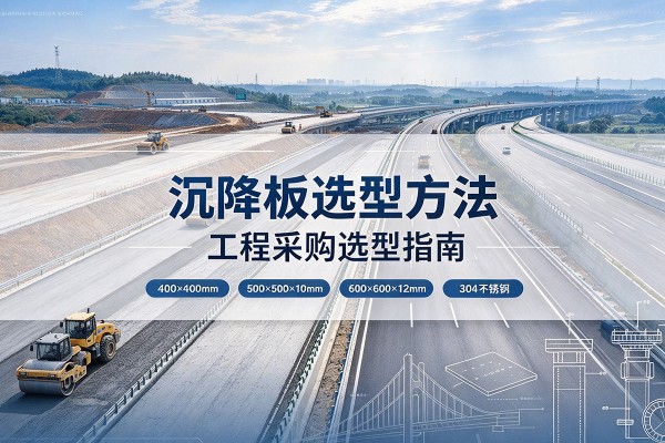 社旗沉降板选择方法